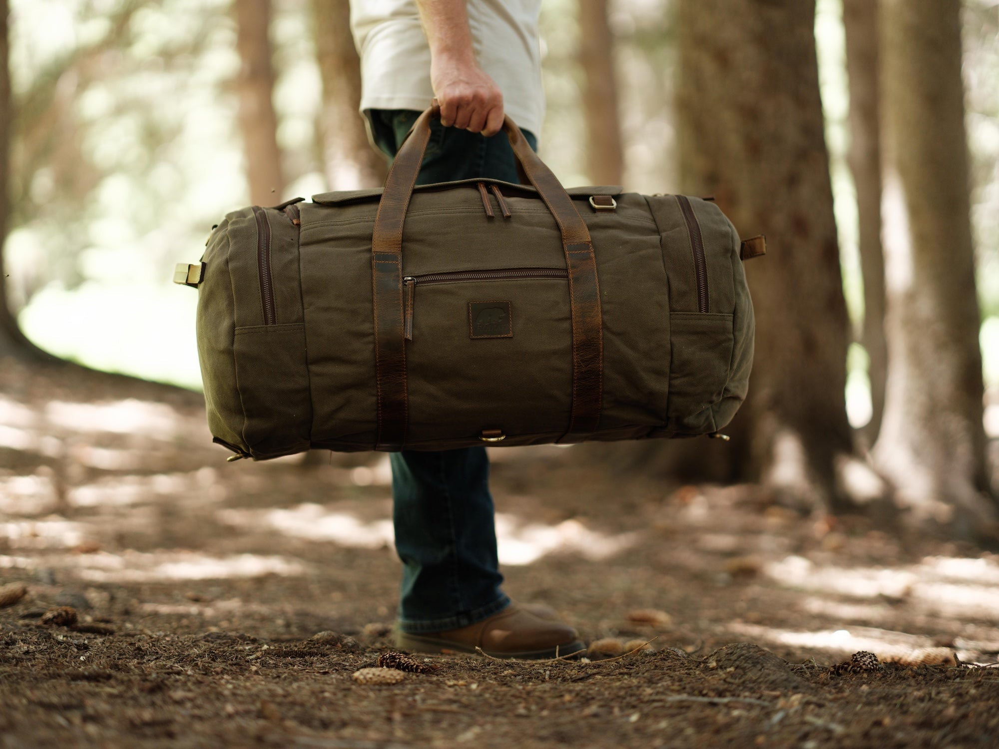 85L Nomad Canvas Duffel Bag