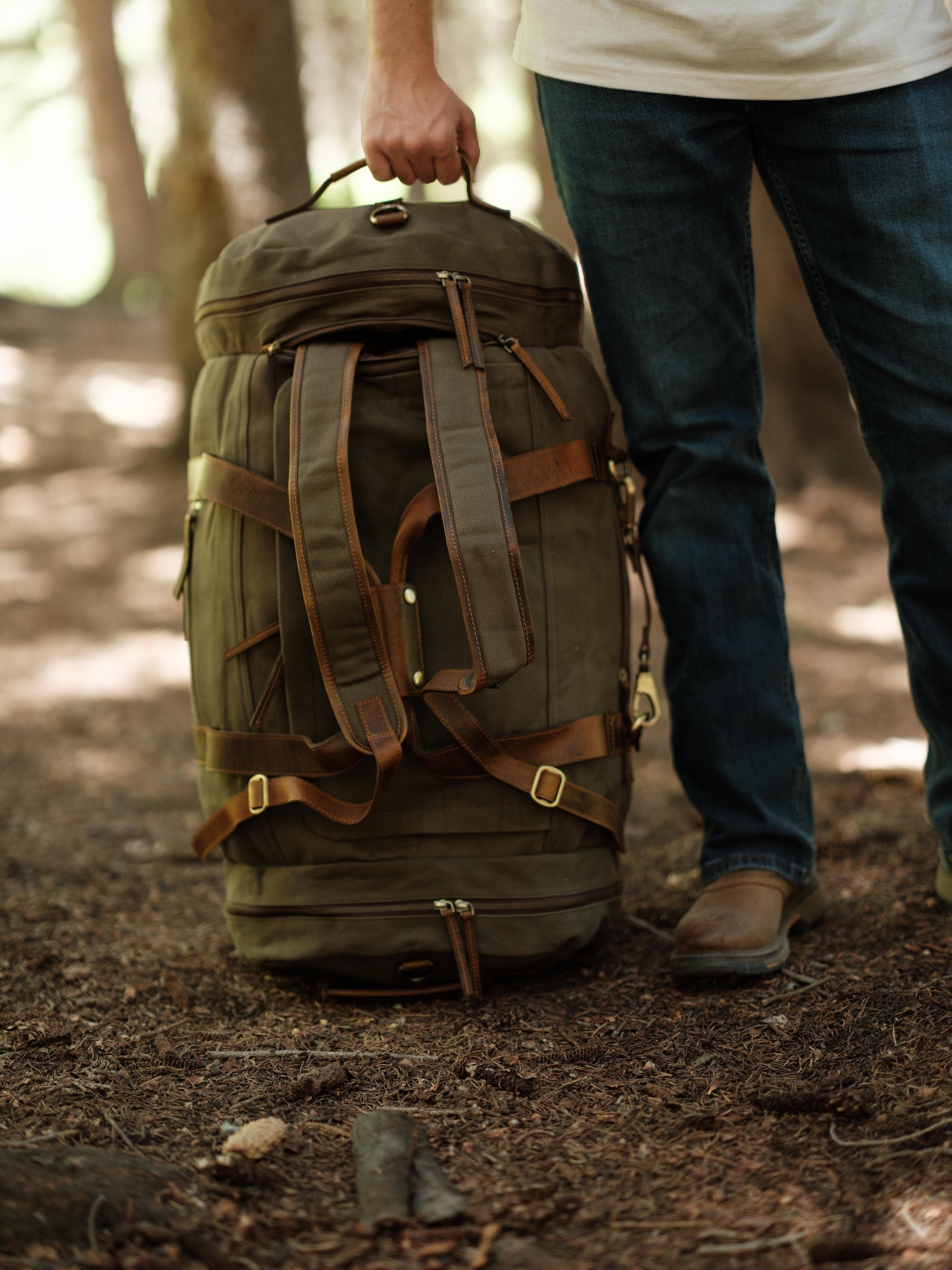 85L Nomad Canvas Duffel Bag