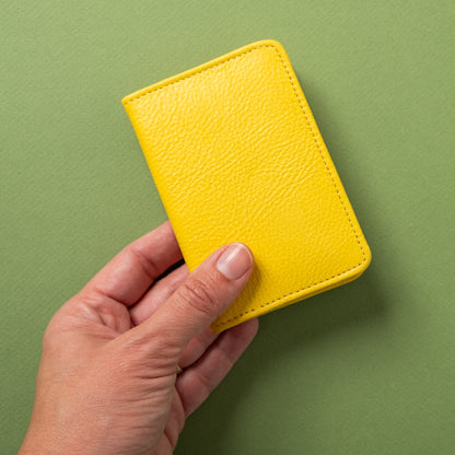Compact Bifold with RFID Protection - Sunny Yellow