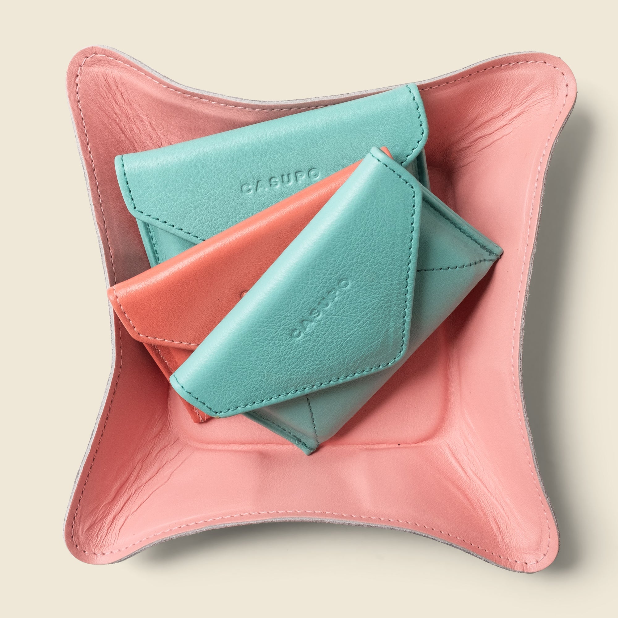 Travel Valet Tray - Pink