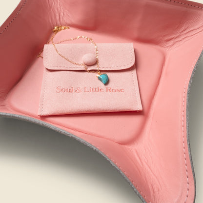 Travel Valet Tray - Pink