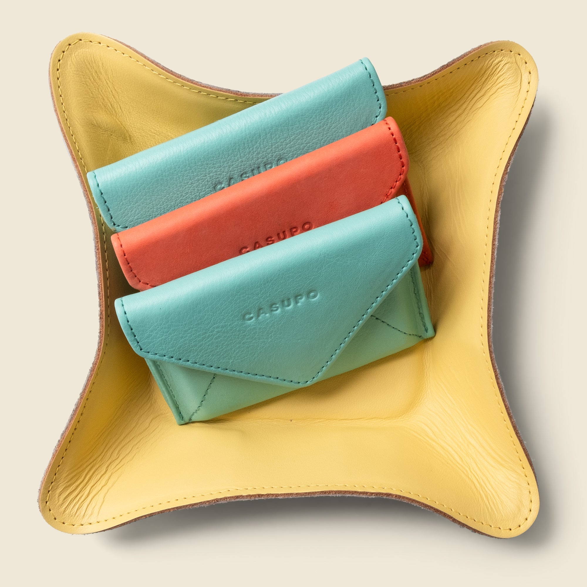 Travel Valet Tray - Yellow