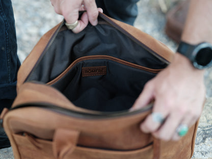 Leather Pilot Briefcase