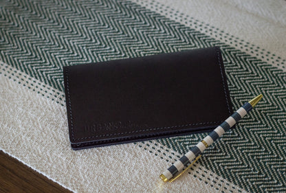 Leather Checkbook Cover