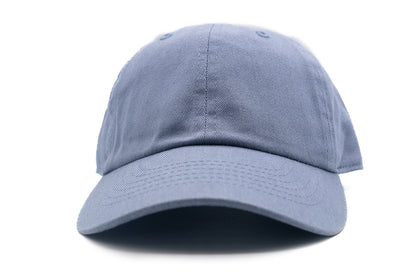 Dusty Blue Letter Baseball Hat