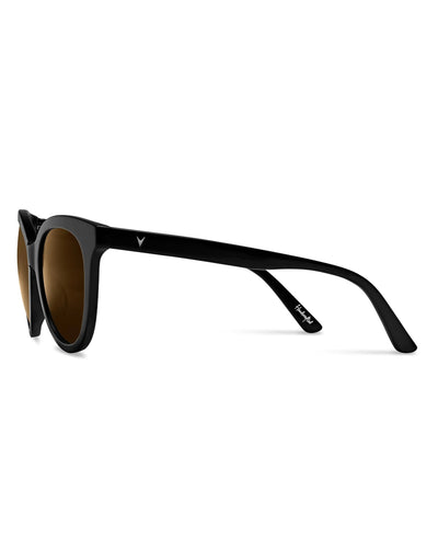 The Demi Sunglasses - Jet Black