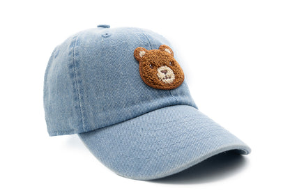 Teddy Bear Patch Baseball Hat