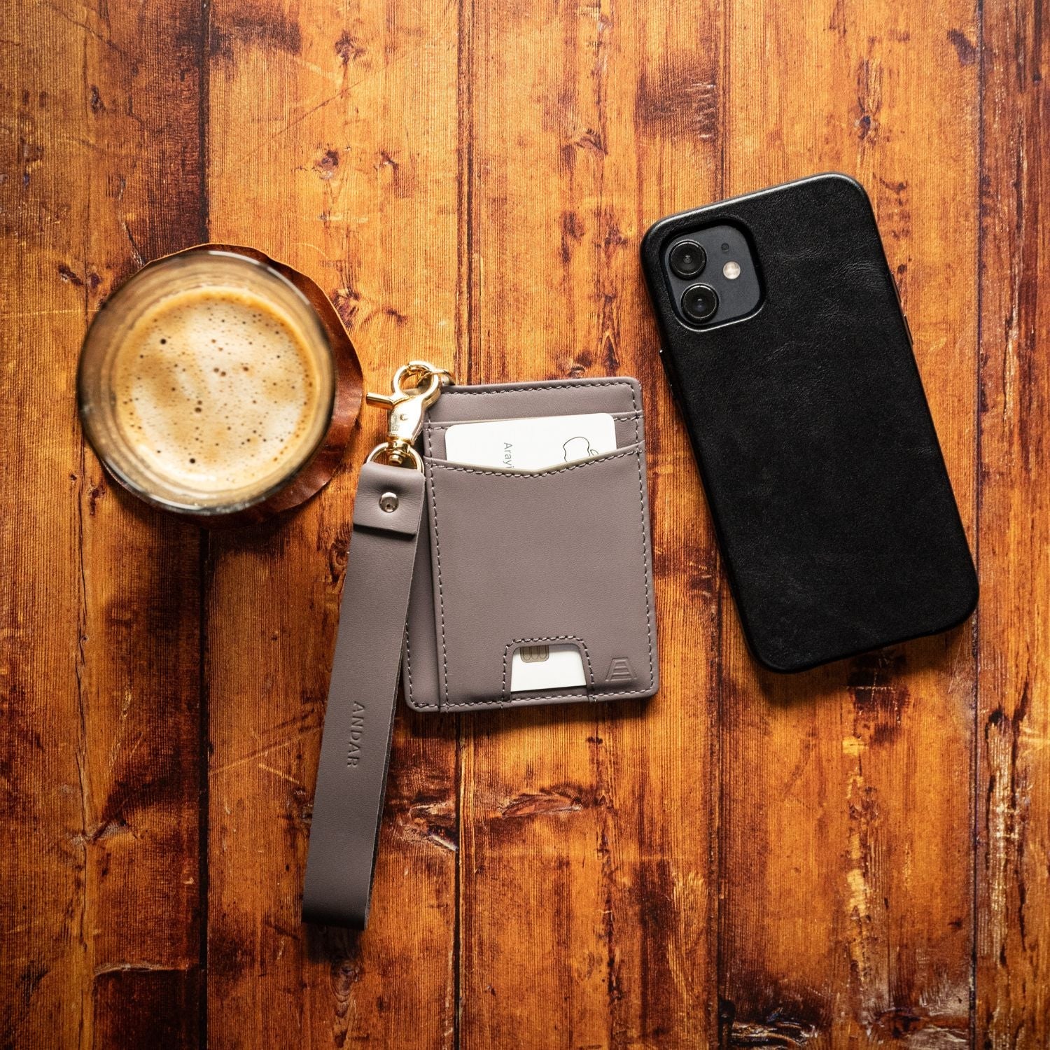 The Denner Slim RFID Leather Wallet