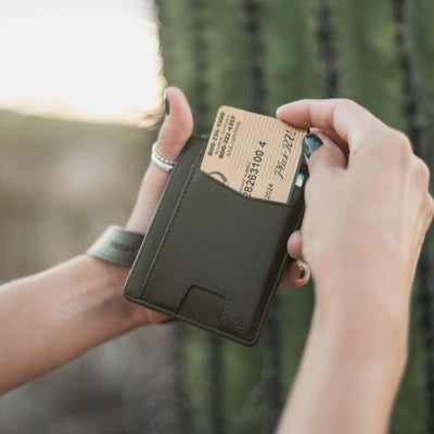 The Denner Slim RFID Leather Wallet
