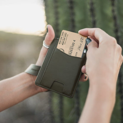 The Denner Slim RFID Leather Wallet