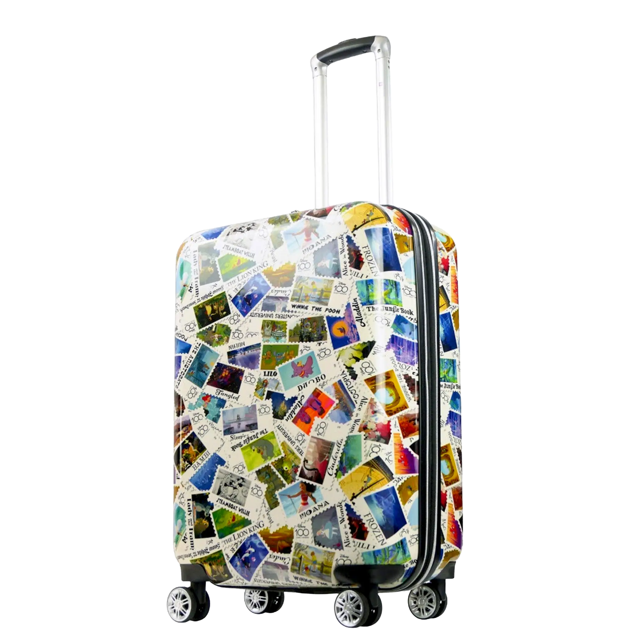 Disney 100 Years Stamps Hard-sided Spinner 26" Luggage