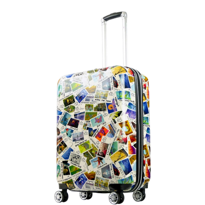 Disney 100 Years Stamps Hard-sided Spinner 26" Luggage