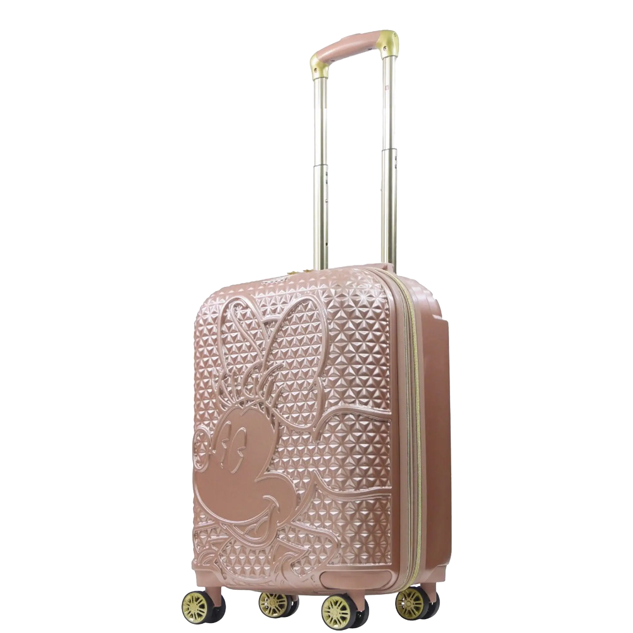 Disney Minnie Mouse FŪL 22.5" Luggage Spinner Rose Gold