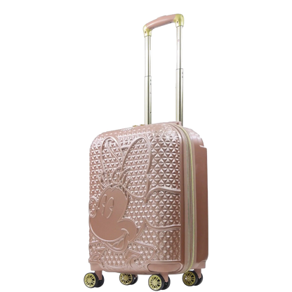 Disney Minnie Mouse FŪL 22.5" Luggage Spinner Rose Gold