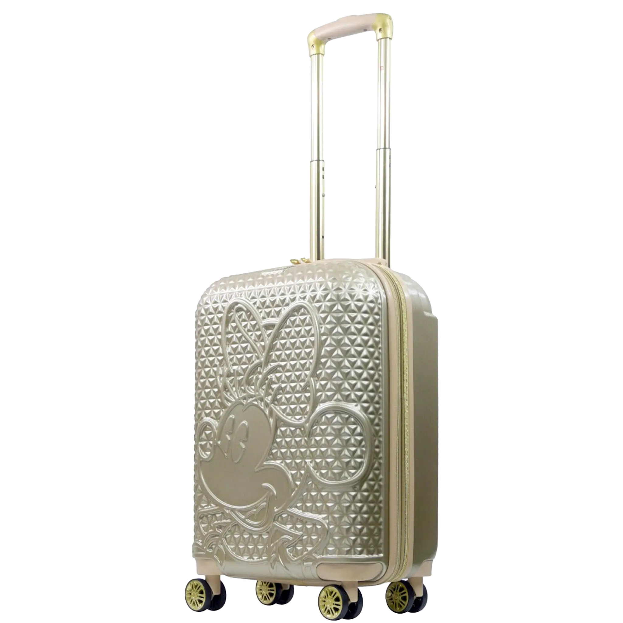 Disney Minnie Mouse FŪL 22.5" Luggage Spinner Taupe