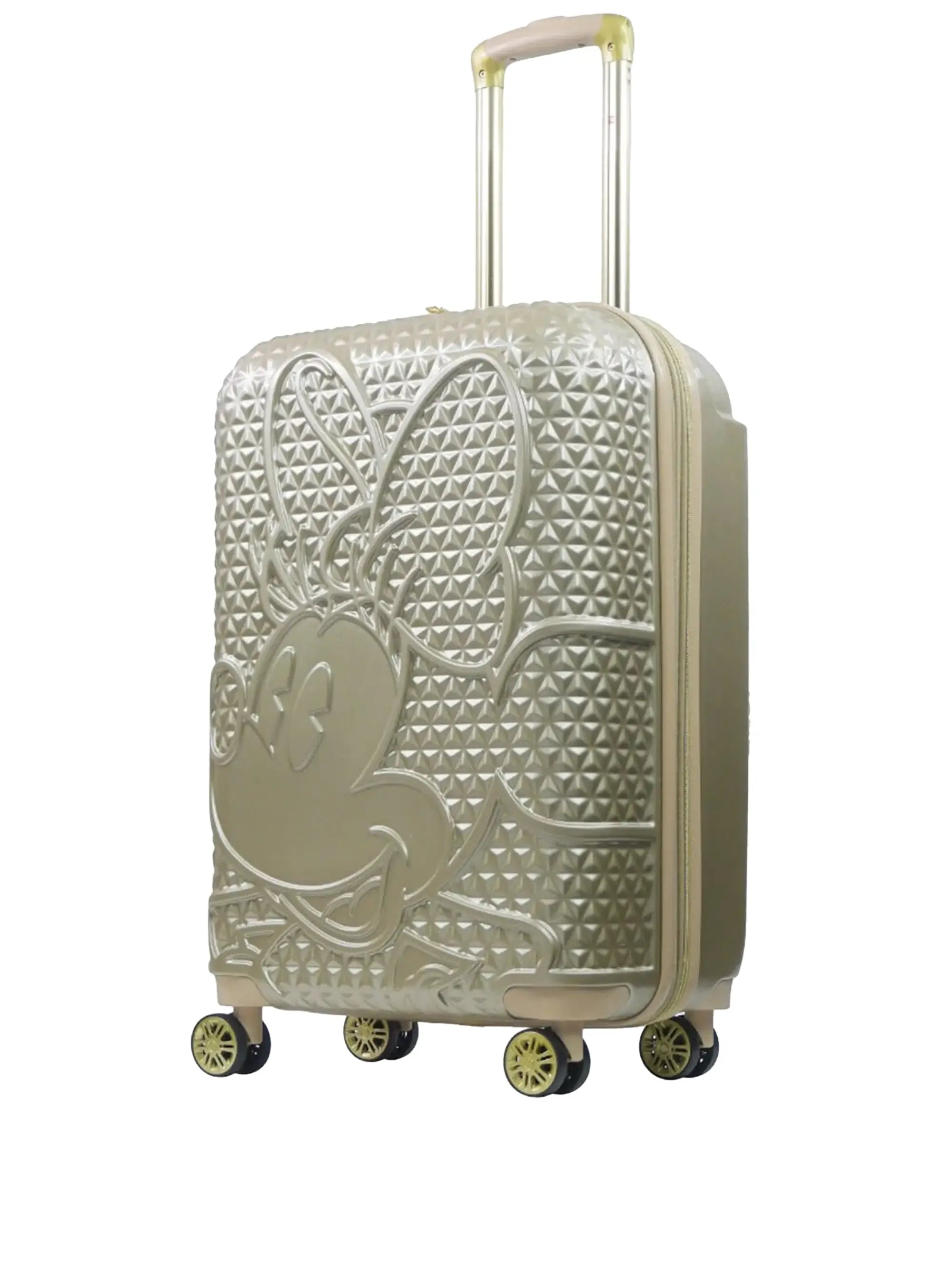 Disney Minnie Mouse FŪL 25" Luggage Spinner Taupe