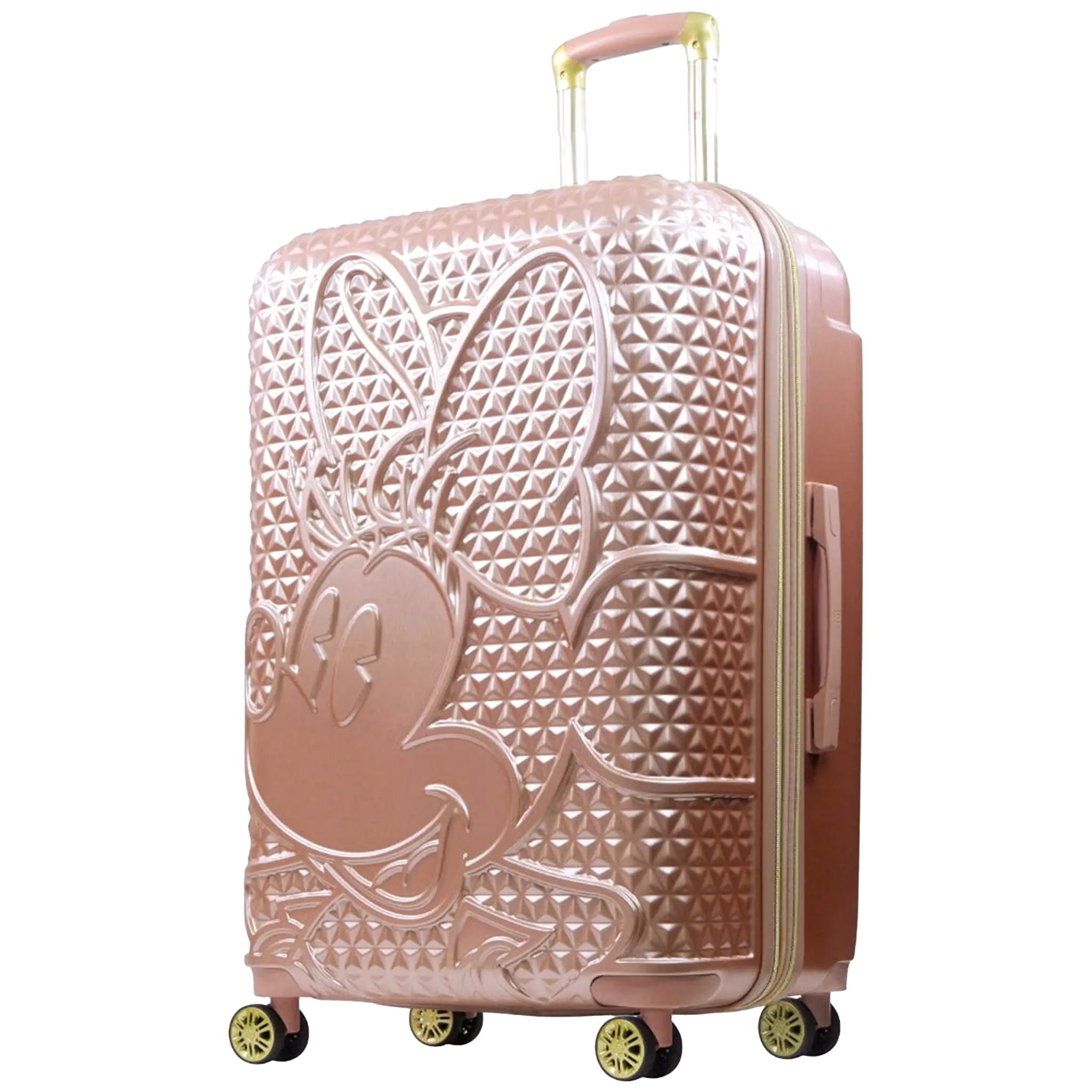 Disney Minnie Mouse FŪL 30" Luggage Spinner Rose Gold