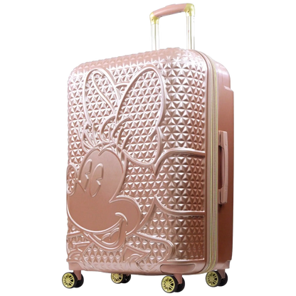 Disney Minnie Mouse FŪL 30" Luggage Spinner Rose Gold