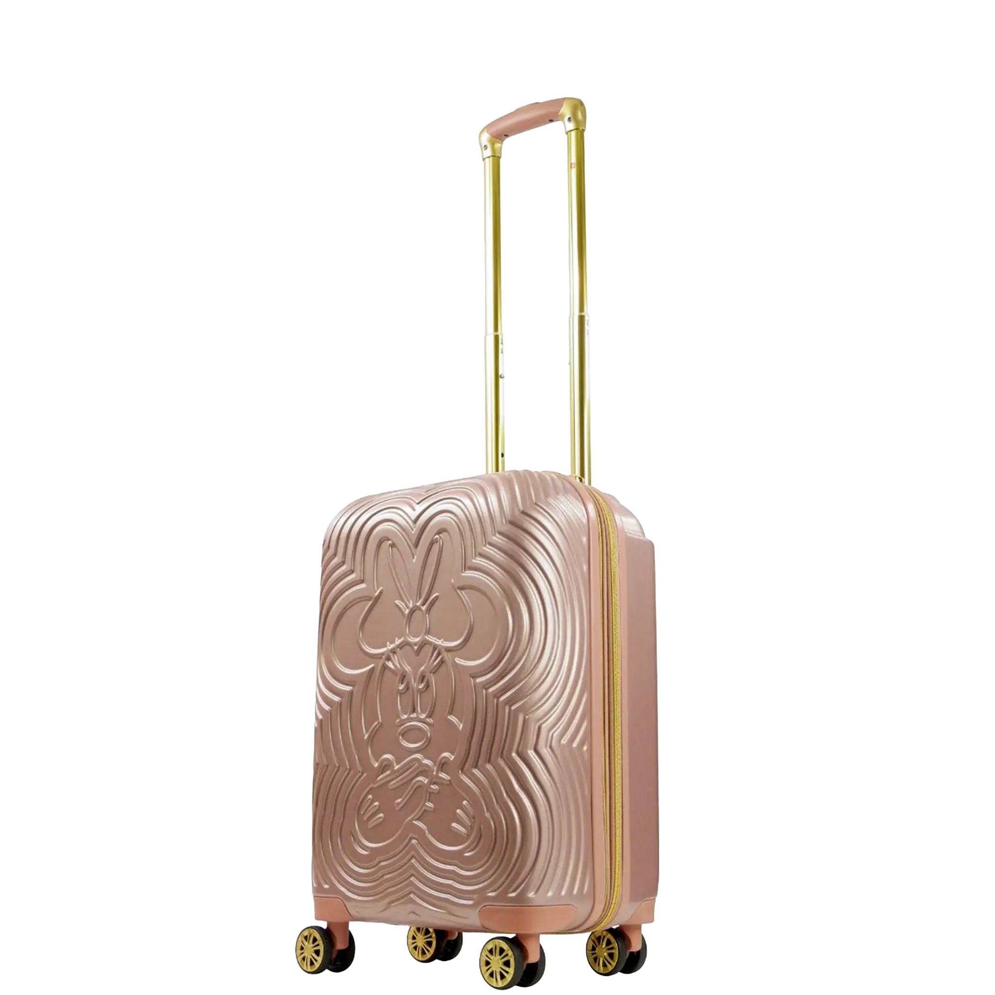 Disney Playful Minnie 22" Spinner Luggage, Rose Gold