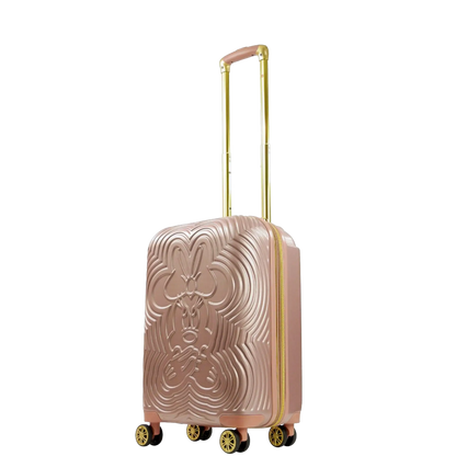 Disney Playful Minnie 22" Spinner Luggage, Rose Gold