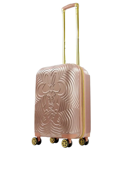 Disney Playful Minnie 22" Spinner Luggage, Rose Gold