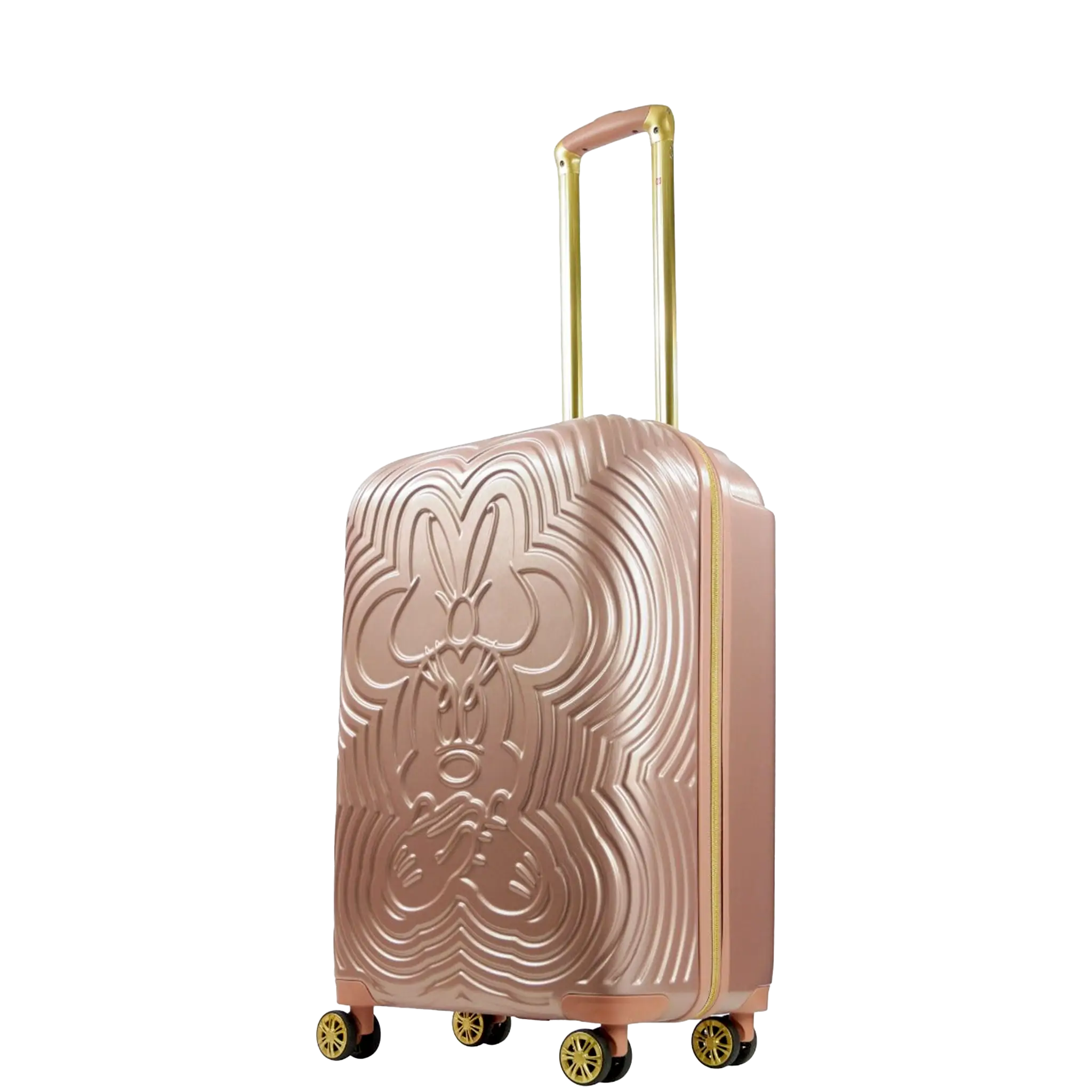 Disney Playful Minnie 26" Spinner Luggage, Rose Gold