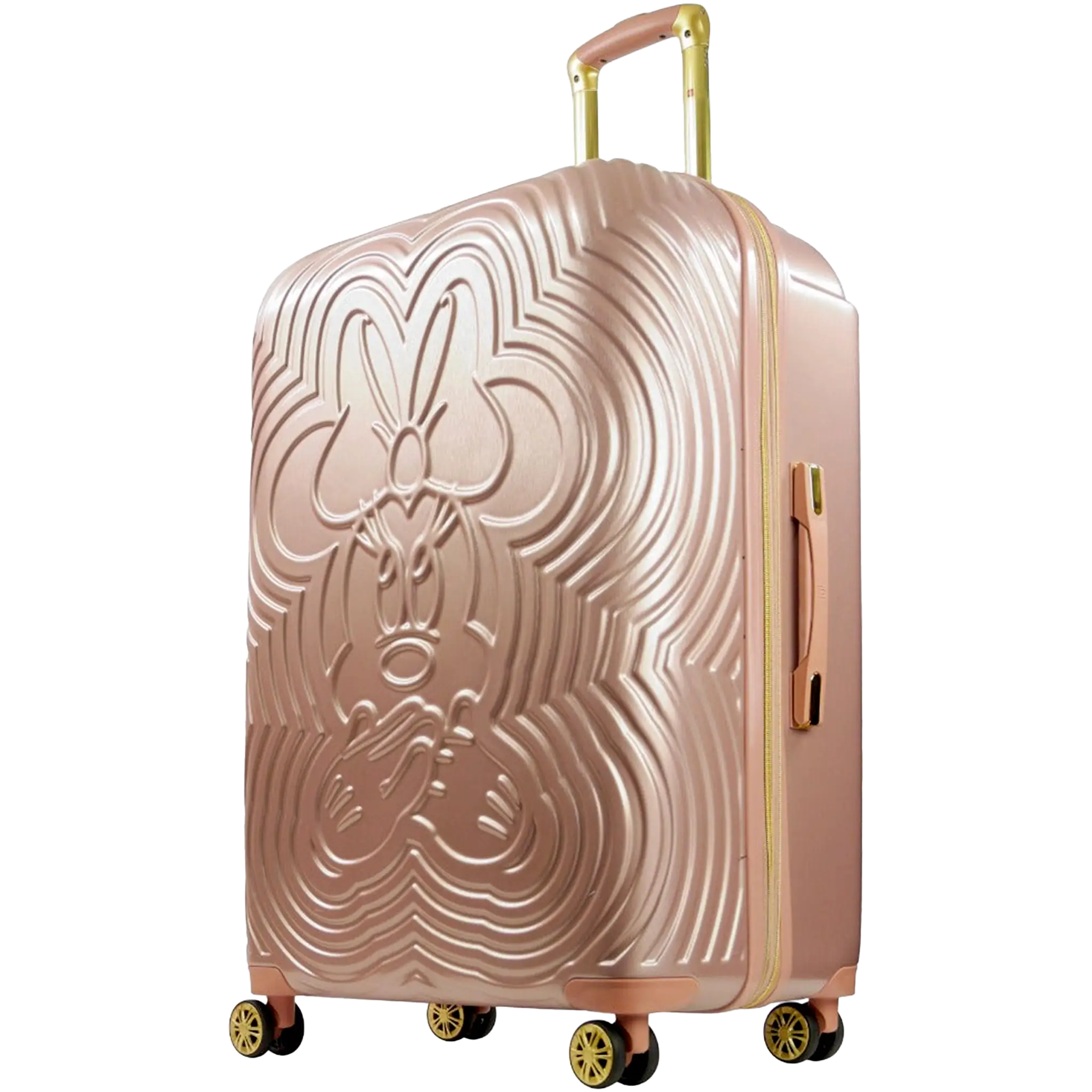 Disney Playful Minnie 30.5" Expandable Spinner, Rose Gold