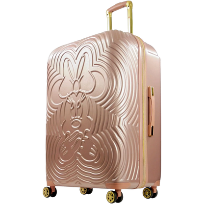 Disney Playful Minnie 30.5" Expandable Spinner, Rose Gold