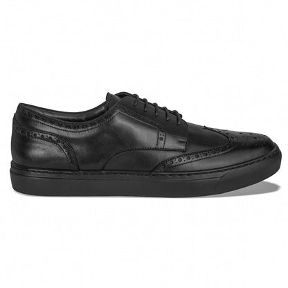 Men's Don Giovanni Wingtips - Black Sneakers