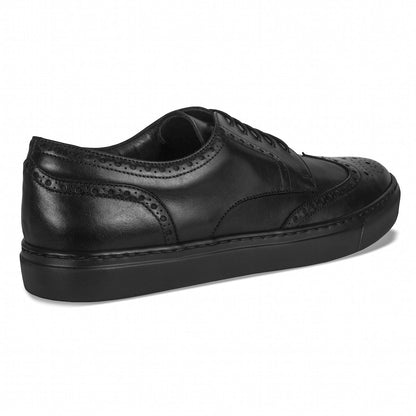 Men's Don Giovanni Wingtips - Black Sneakers
