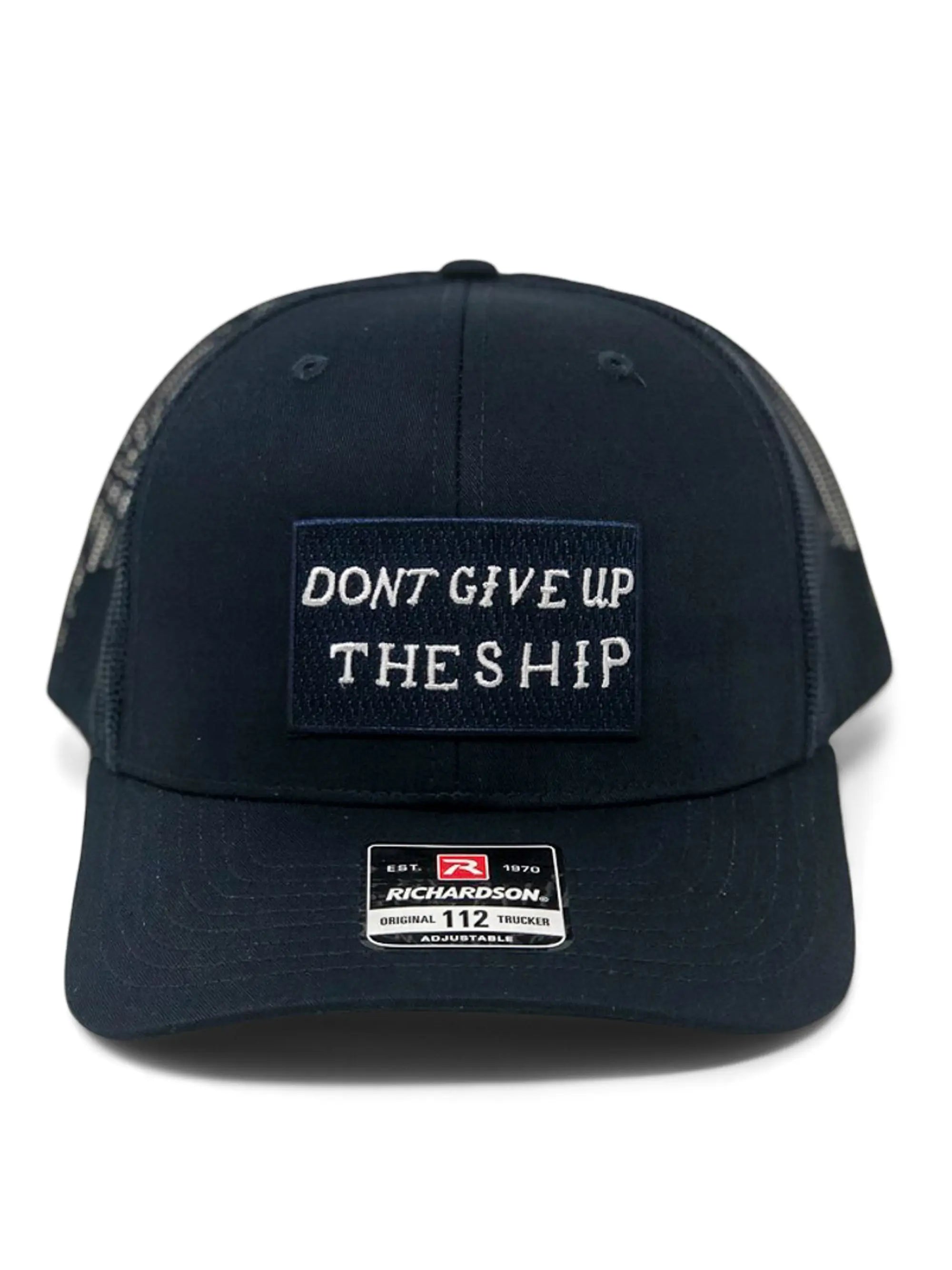 Don't Give Up the Ship Flag Hat - Commodore Perry Flag