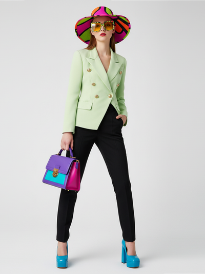 Double-Breasted Blazer Jacket UPPER WEST SIDE BYMANYC ® New York