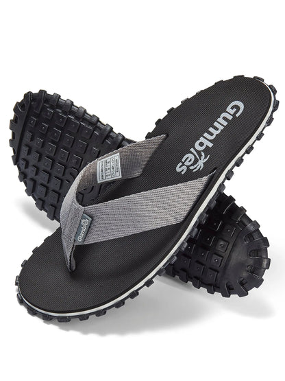 Duckbill - Flip-Flops - Men's - Black & Grey