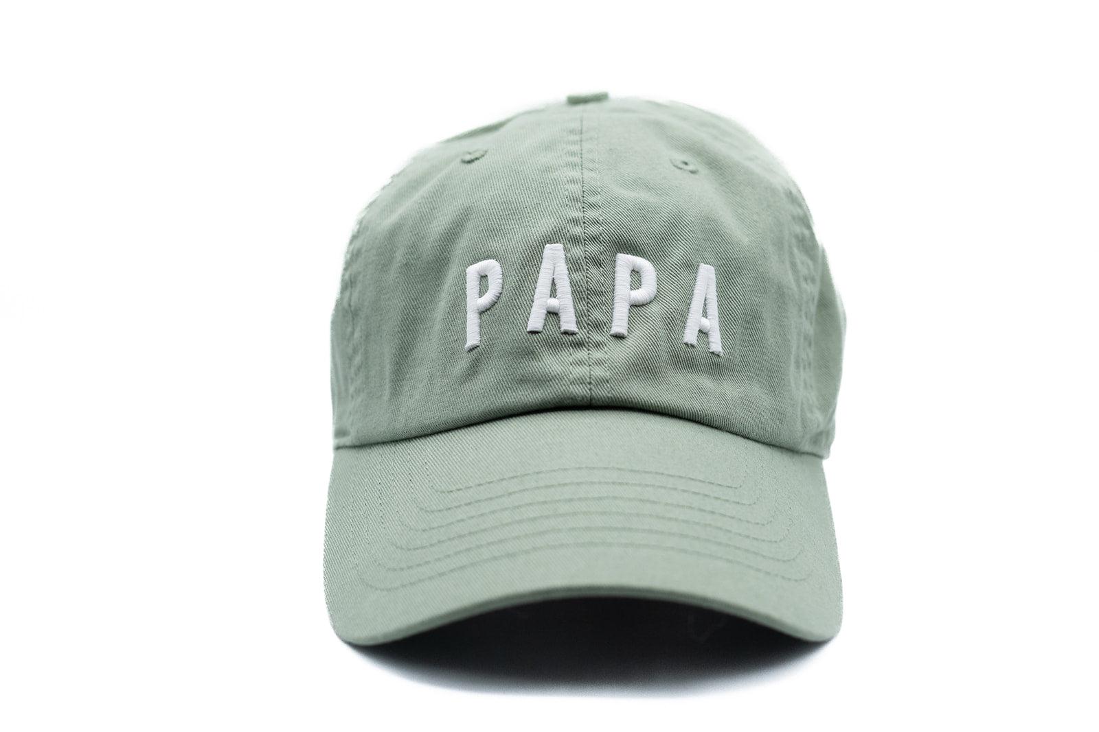 Minimal Papa Logo Baseball Hat