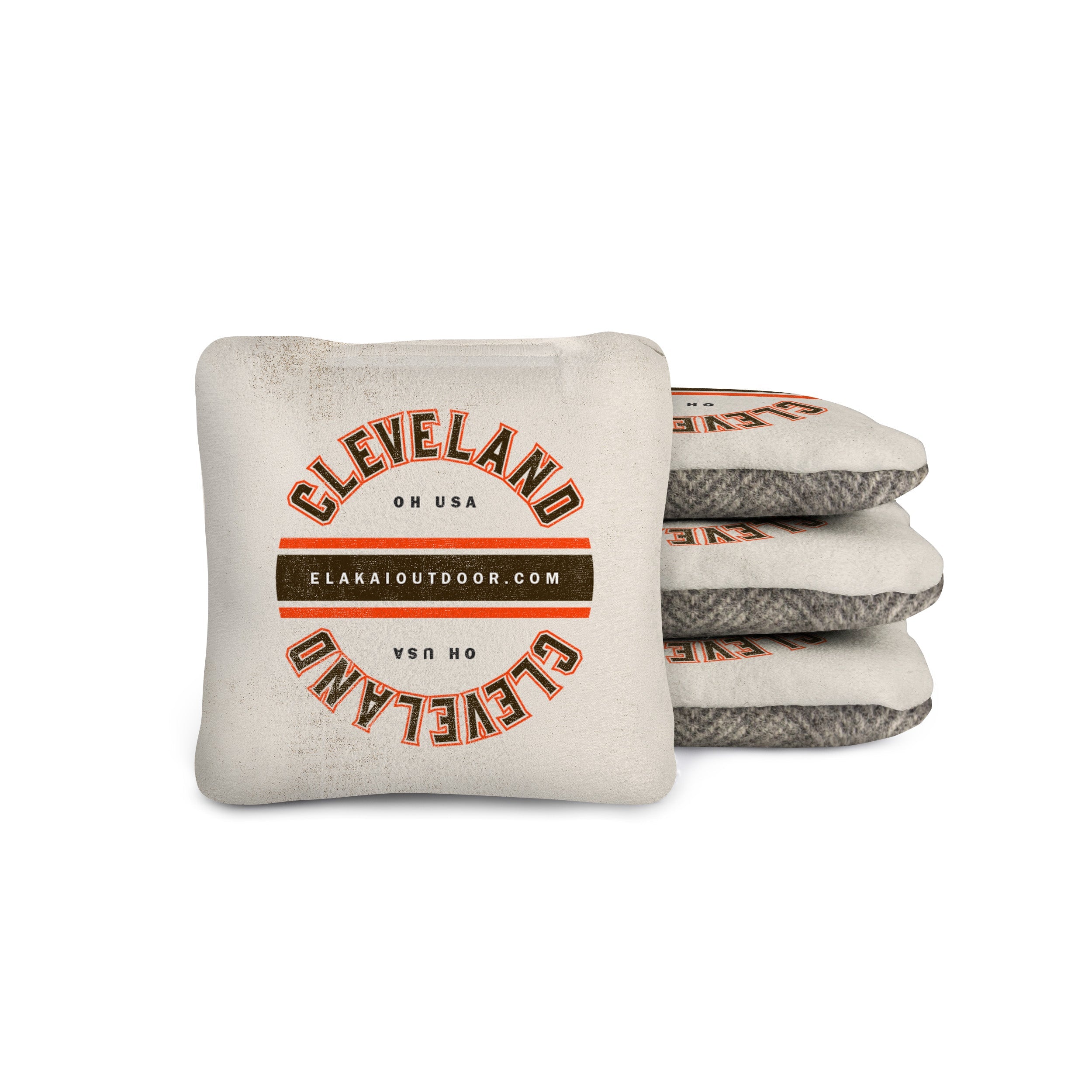 1ft x 2ft Gameday Teams Epoxy Resin Wood Compact Travel Cornhole Board Set