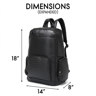 Leisure Luxe 33L Vegan Leather Backpack