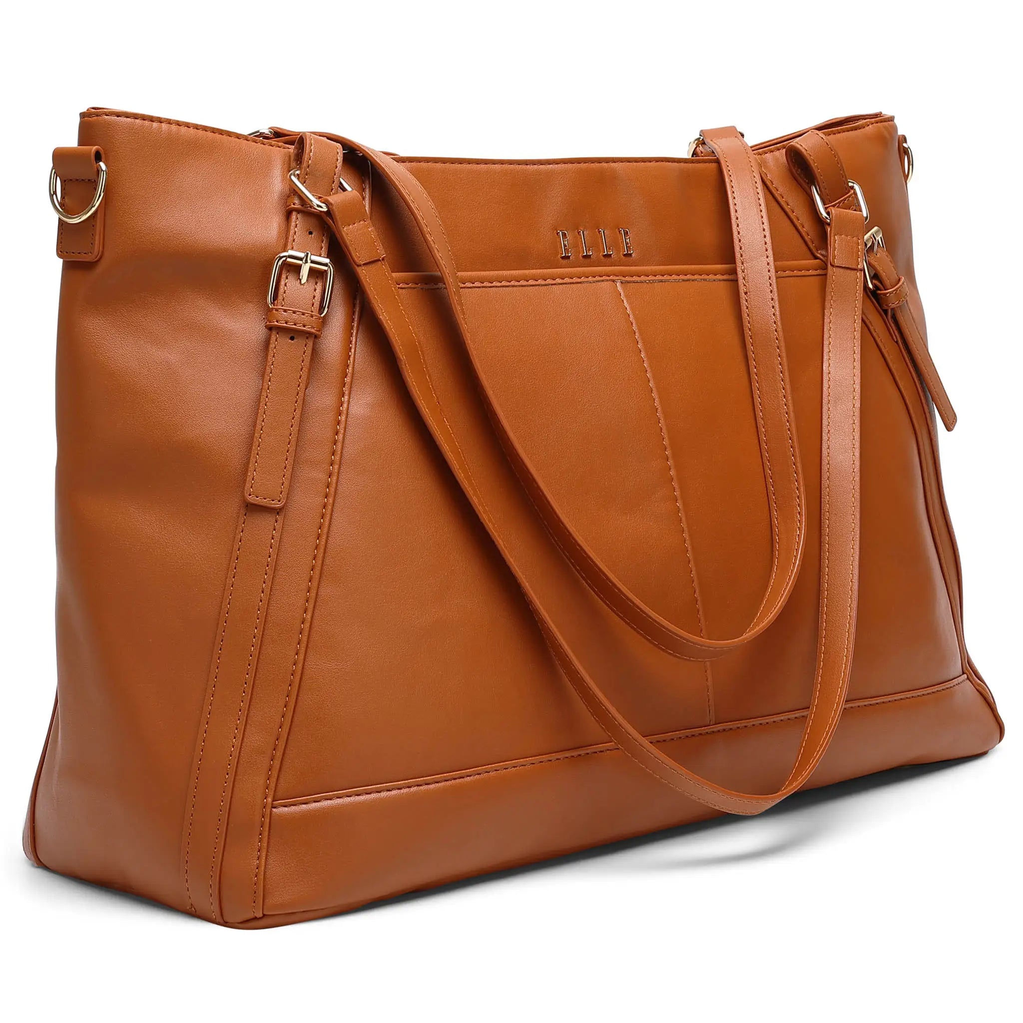 Leisure Luxe 33L Vegan Leather Weekender Tote Bag