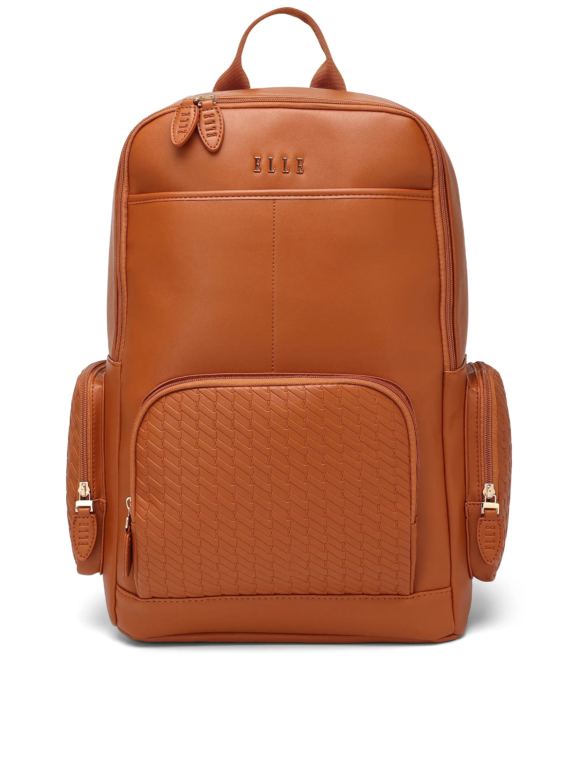 Leisure Luxe 27L Vegan Leather Backpack