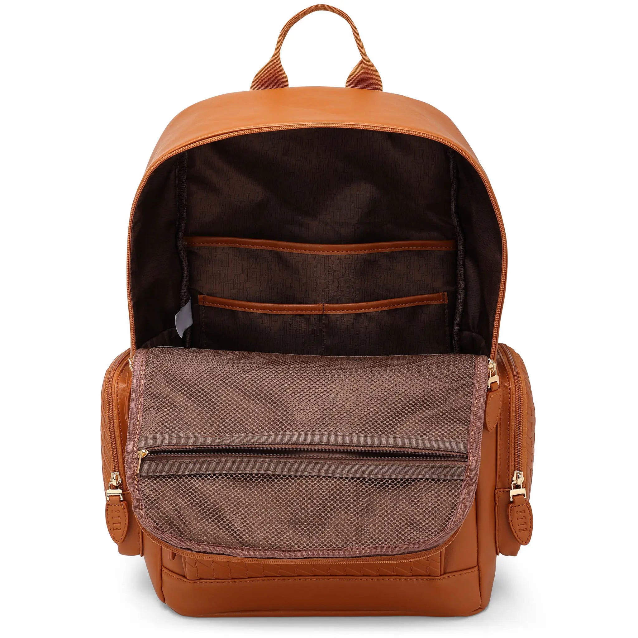 Leisure Luxe 27L Vegan Leather Backpack