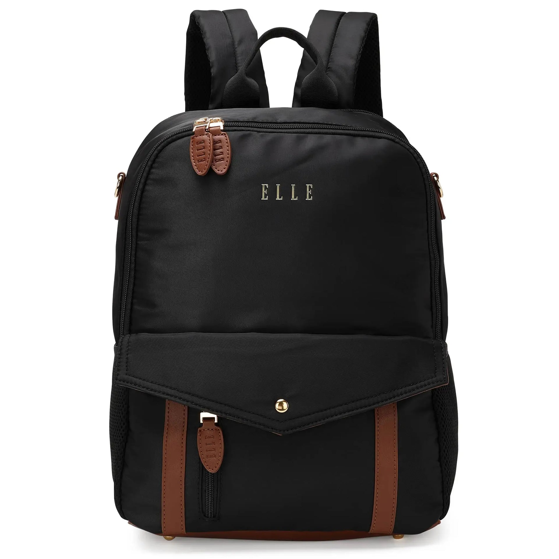 bp faux leather backpack Luxe Journey 18L Twill and Vegan Leather Backpack