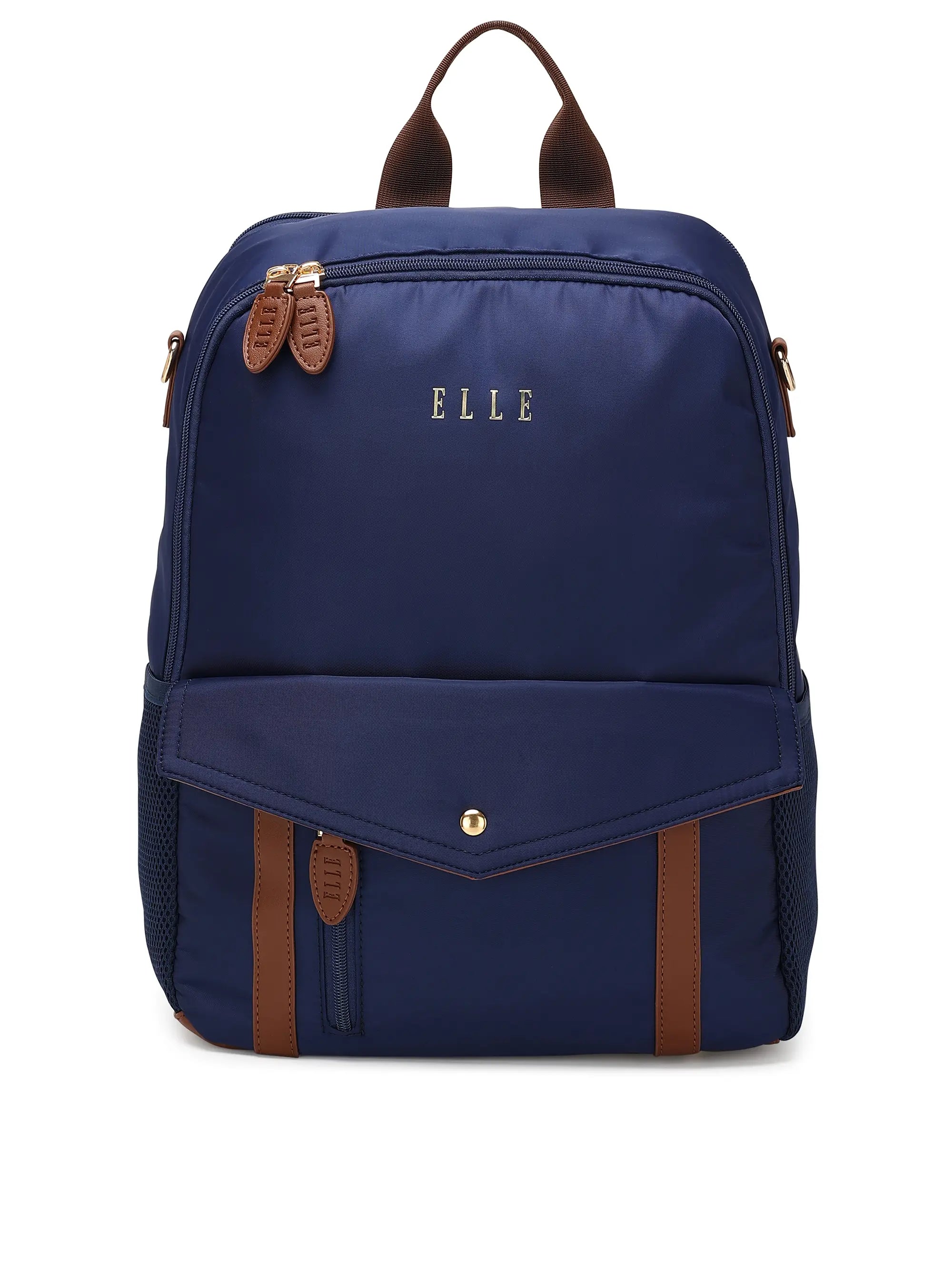 Luxe Journey 18L Twill and Vegan Leather Backpack