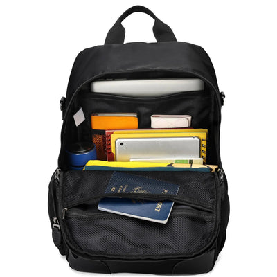 Voyage 20L Twill and Vegan Leather Backpack