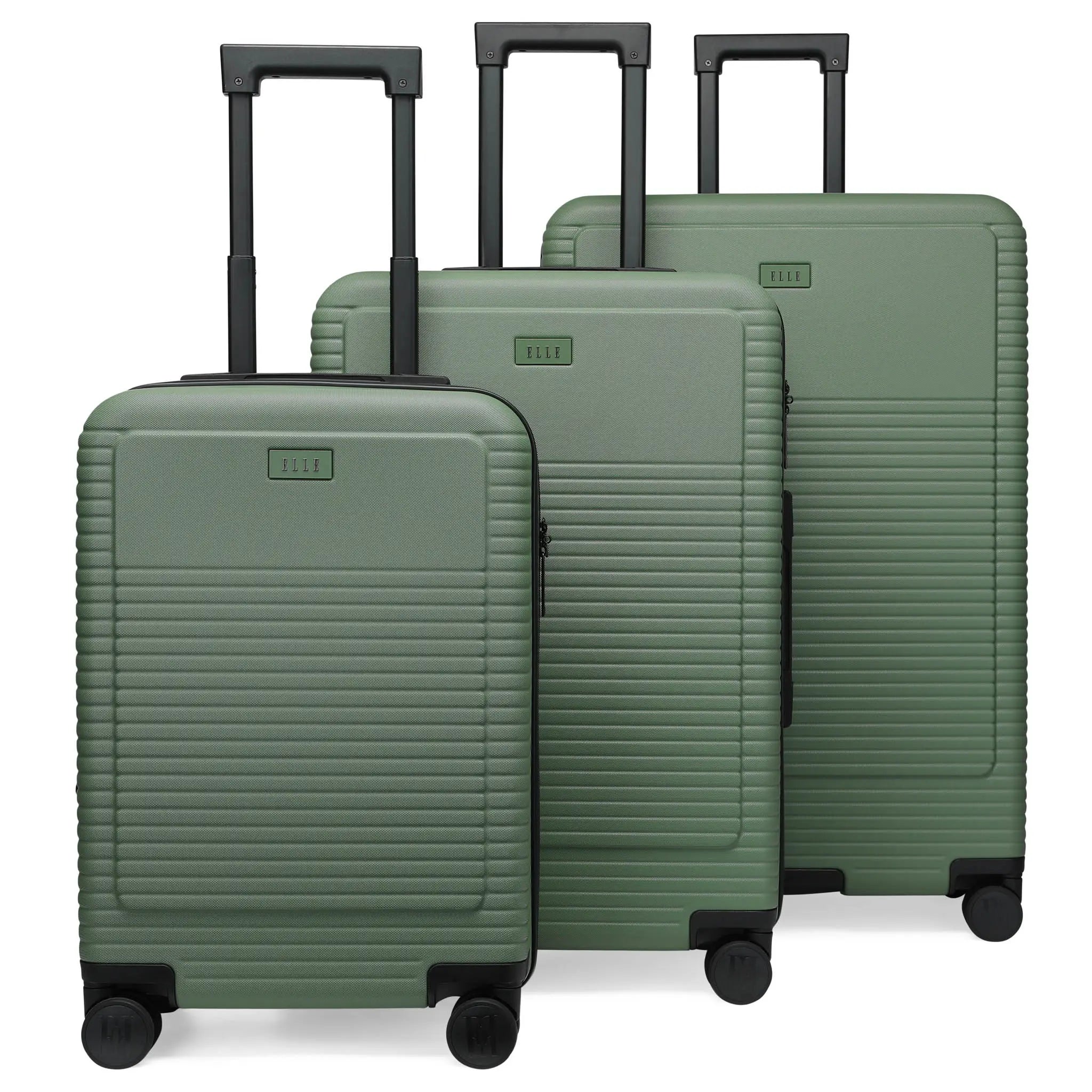 Passage 3 Piece Expandable Retro Luggage Set