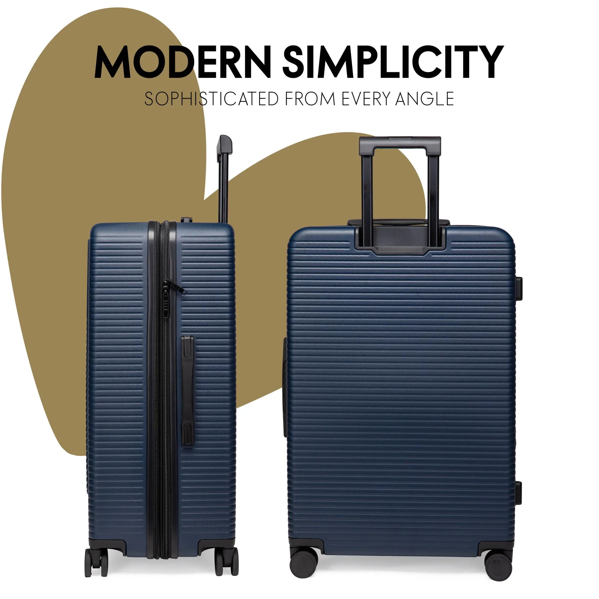 Passage 3 Piece Expandable Retro Luggage Set