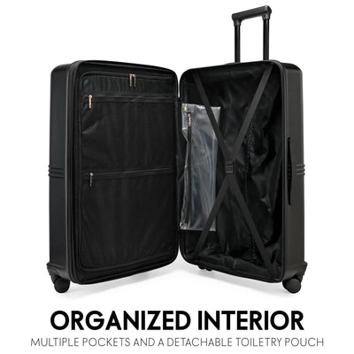 Expedition 3 Piece Expandable Polycarbonate Luggage Set