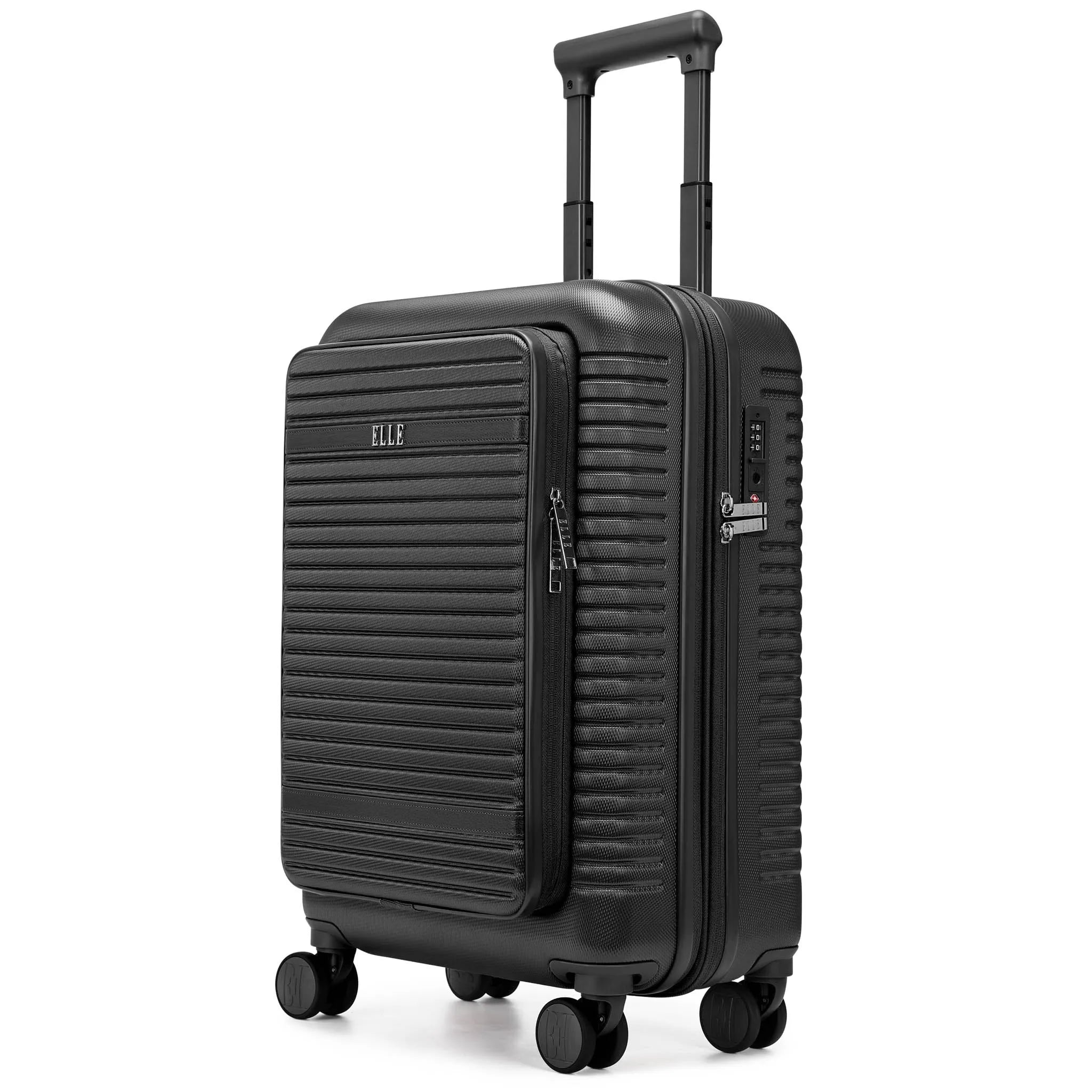 Escape Expandable Carry-on Suitcase with Front Laptop Pocket