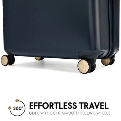 Louvre 2 Piece Expandable Polycarbonate Luggage Set