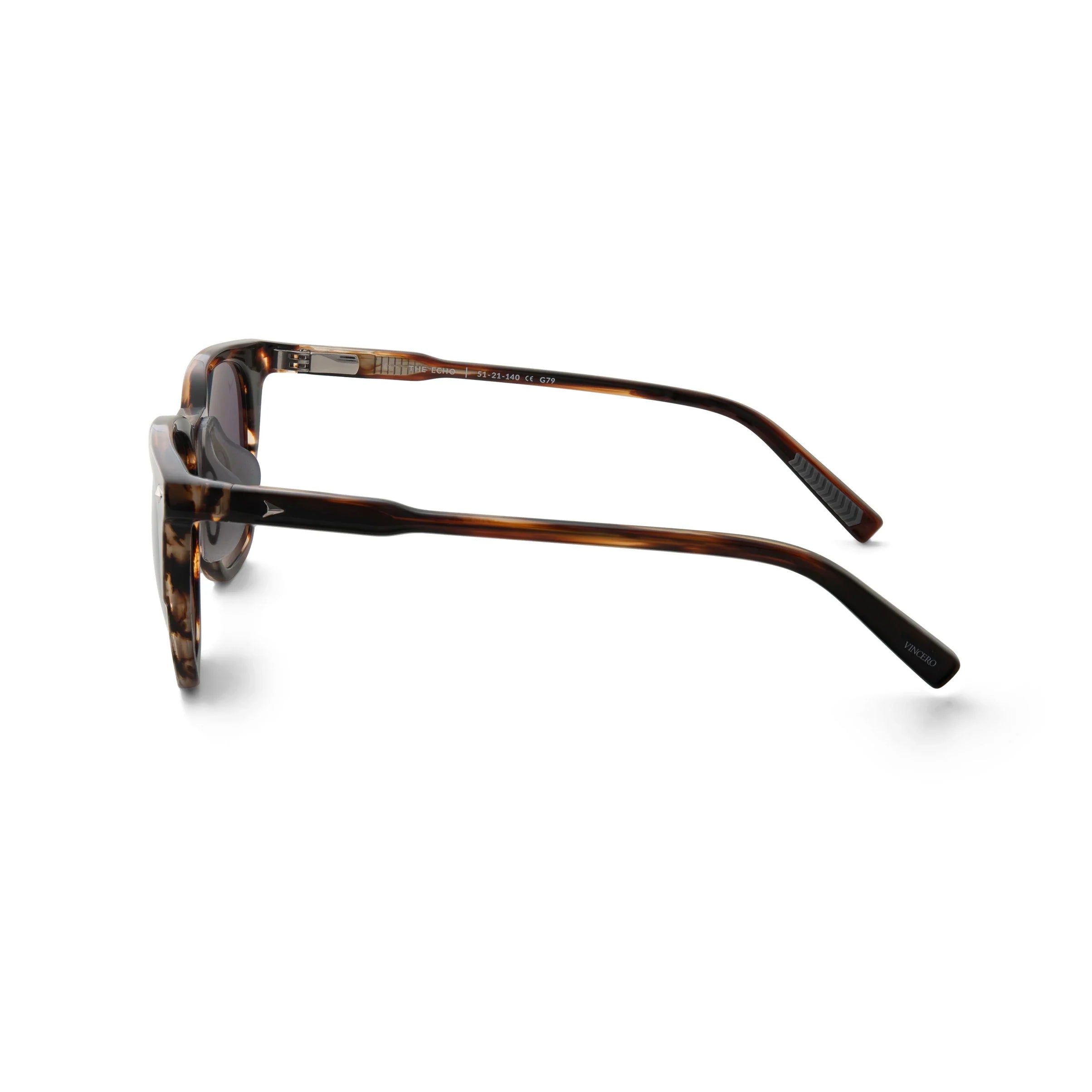 The Echo Sunglasses - Brown Horn