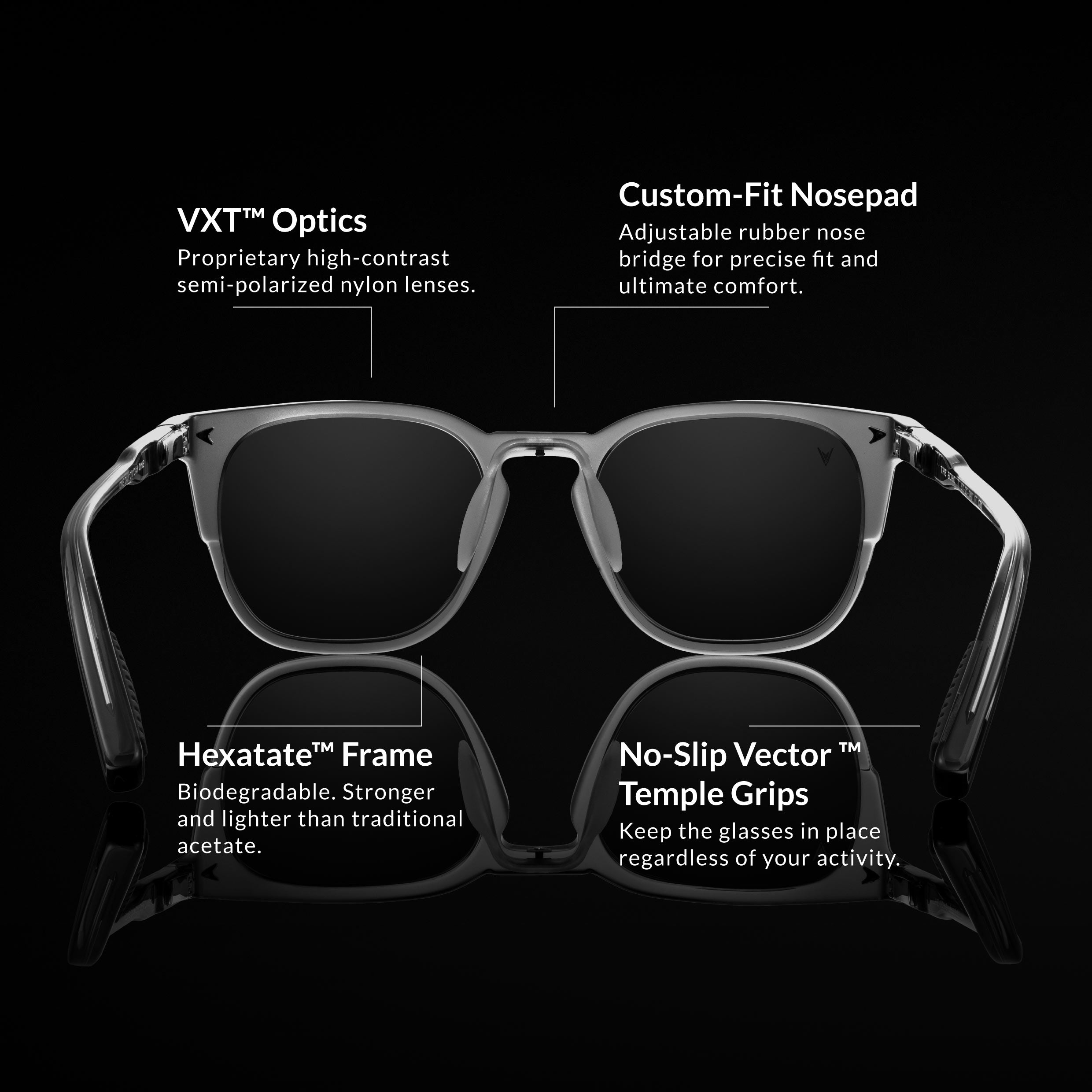 The Echo Sunglasses - Stone