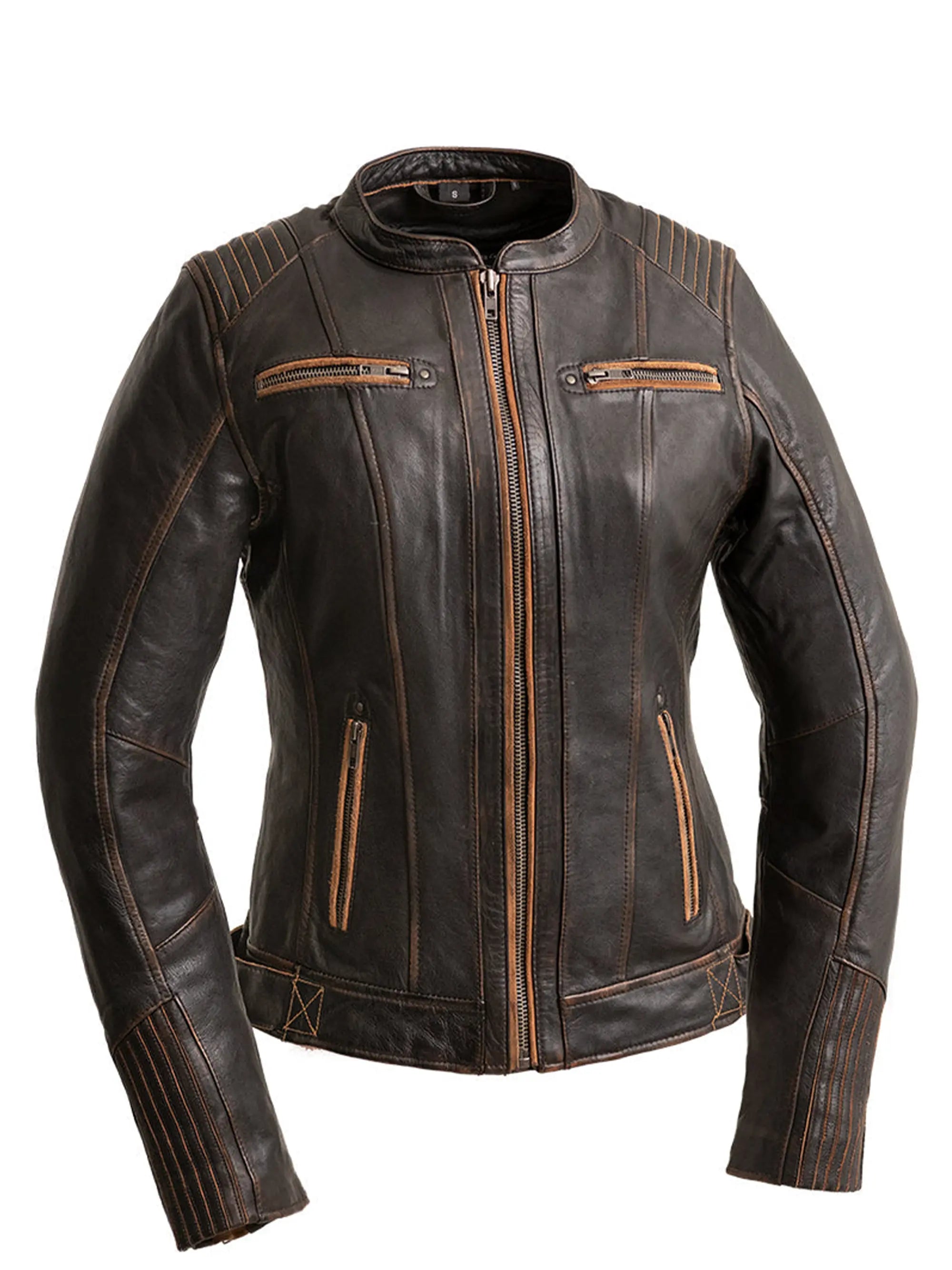 Electra - Women's Motorcycle Leather Jacket